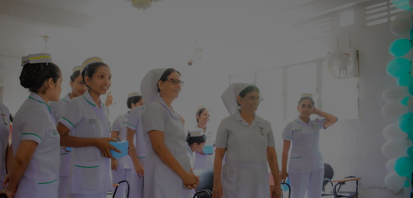 Ruhunu Hospital nursing students